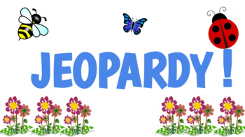 Preview of CKLA Grade 2 Jeopardy - Insects