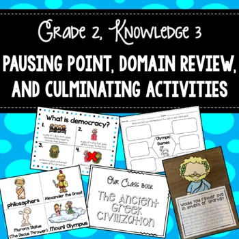 Preview of CKLA Grade 2, Knowledge 3 - Pausing Point, Domain Review, Culminating Activities