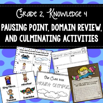 Preview of CKLA Grade 2, Knowledge 4 - Pausing Point, Domain Review, Culminating Activities