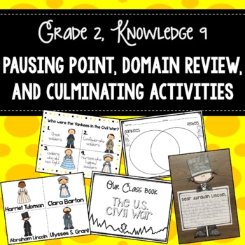 Preview of CKLA Grade 2, Knowledge 9 - Pausing Point, Domain Review, Culminating Activities