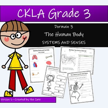 Preview of CKLA Grade 3  - DORMAIN 3 Read Aloud Human Body  (complete)