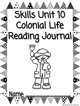 Preview of CKLA Grade 3 Unit 10 Colonial America Reading Journal (1st edition)