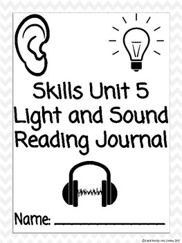Preview of CKLA Grade 3 Unit 5 Light and Sound Reading Journal (1st & 2nd edition)