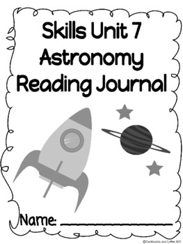 Preview of CKLA Grade 3 Unit 7 Astronomy Reading Journal (2nd edition)