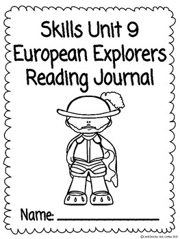 Preview of CKLA Grade 3 Unit 9 European Explorers Reading Journal (1st edition)