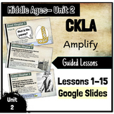 CKLA Grade 4, Unit 2 Part 1 Middle Ages Guided Google Slid