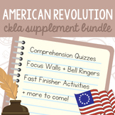 CKLA Grade 4 Unit 7 American Revolution: Quiz, Vocabulary 