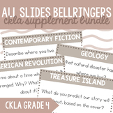 CKLA Grade 4 Units 1-8: Bell-ringers & Daily Writing Promp