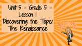 CKLA Grade 5 - 5th Grade - Unit 5 Lessons 1-19