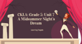 CKLA: Grade 5: Unit 7 - Learning Targets