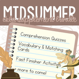 CKLA Grade 5 Unit 7 Midsummer Dream Quiz, Vocabulary Cards