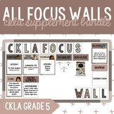 CKLA Grade 5 Units 1-9 Focus Wall {BUNDLE}