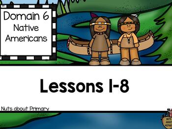Preview of CKLA Kindergarten Domain 6 Native Americans Flipchart, Powerpoint, Google Slides