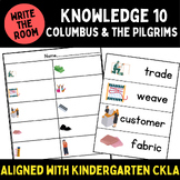 CKLA Kindergarten Knowledge 10 Write the Room