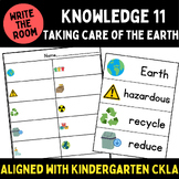 CKLA Kindergarten Knowledge 11 Write the Room