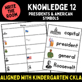 CKLA Kindergarten Knowledge 12 Write the Room