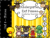 CKLA Kindergarten Knowledge Unit 3 Stories Exit Passes