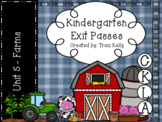 CKLA Kindergarten Knowledge Unit 5 Farms Exit Passes