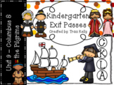 CKLA Kindergarten Knowledge Exit Passes - Unit 9 Columbus 