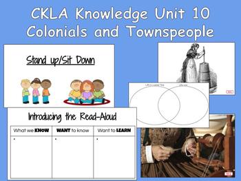 Preview of CKLA Kindergarten Knowledge Units 10-12