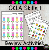 CKLA Kindergarten-Skills Unit 1 Review Activities (Writing