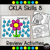 CKLA Kindergarten-Skills Unit 8 Review Activities (Digraphs)