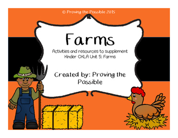 Preview of CKLA Kindergarten Unit 5: Farms Resources