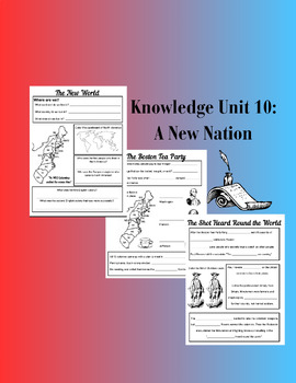Preview of CKLA Knowledge 10: A New Nation Workbook