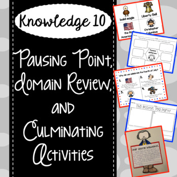 Preview of CKLA Knowledge 10 - Pausing Point, Domain Review, Culminating Activities