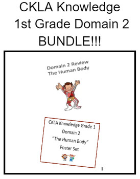 Preview of CKLA Knowledge 1st Grade Domain 2:  The Human Body BUNDLE!
