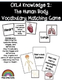 Knowledge 1: Human Body Vocabulary Matching
