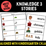 CKLA Kindergarten Knowledge 3 Write the Room