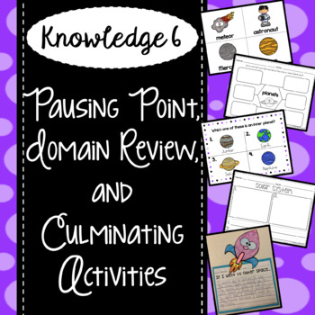 Preview of CKLA Knowledge 6 - Pausing Point, Domain Review, Culminating Activities