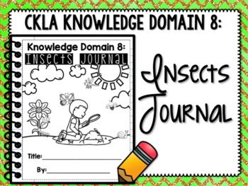 Preview of CKLA Knowledge 8 - Insects Journal