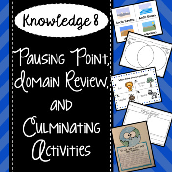 Preview of CKLA Knowledge 8 - Pausing Point, Domain Review, Culminating Activities
