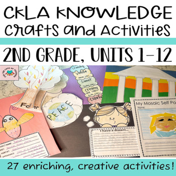 Preview of CKLA Knowledge Crafts and Activities Units 1-12 BUNDLE (2nd Grade)