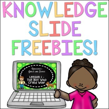 Preview of CKLA Knowledge Slide Freebies!