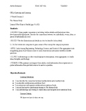 CKLA Lesson Plan- 1st Grade- Domain 2 Lesson 8