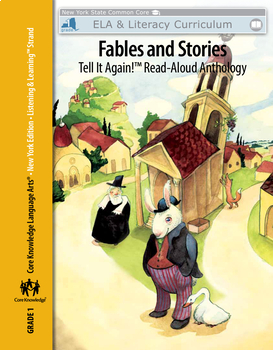 Preview of CKLA Read Aloud Anthology 1 'Fables and Stories'