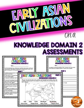 Preview of CKLA Second Grade Domain Knowledge 2 Early Asian Civilizations Assessment