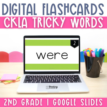 Preview of CKLA Second Grade Tricky Words: Digital Flashcards