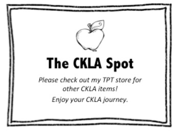 Preview of CKLA Skills 1-6!