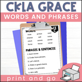 1st Grade CKLA Skills Unit 6 Grace: Words and Phrases Flue