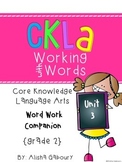 CKLA Skill Word Work Companion:2nd Grade Unit 3