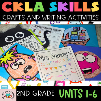 Preview of CKLA Skills Crafts and Activities BUNDLE for 2nd Grade Units 1-6