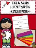 CKLA Skills Fluency Strips - Kindergarten