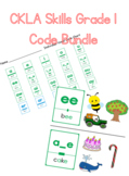CKLA Skills Grade 1- Sound Cards and Code Chart with Visuals