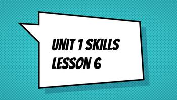 Preview of CKLA Skills Grade 3 Unit 1 Week 2 Slides - Visual Charts Included!