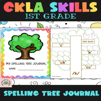 Preview of CKLA Skills Spelling Tree Journal | First Grade