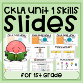 CKLA Skills Unit 1 Google Slides/Powerpoint! - 1st Grade -